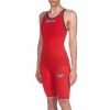 Arena Womens Powerskin Carbon Air 2 Open Back - Red 1 Arena Womens Powerskin Carbon Air 2 Open Back - Red -arena || FUNKITA || Funky Trunks Sales Store 001128 045 w pwskin carbon air2 fbslob 001 fl o