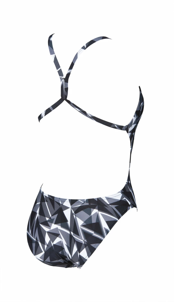 Arena Womens Shattered Glass Lightech One Piece - Black 4 Arena Womens Shattered Glass Lightech One Piece - Black - Image 2