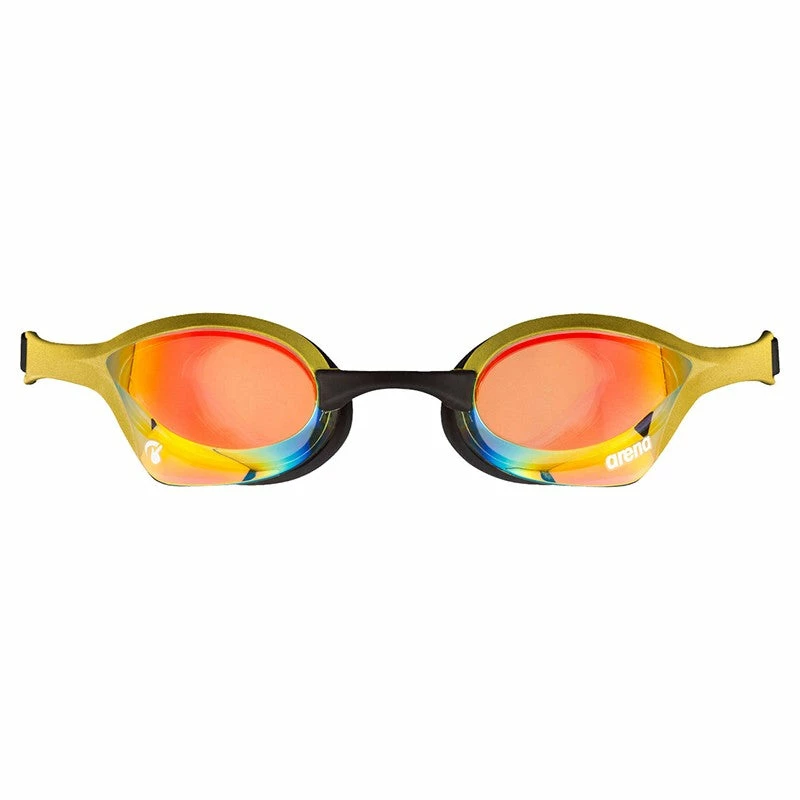 Arena Cobra Ultra SWIPE Mirror Goggles (Indoors) - Yellow Copper Gold 4 Arena Cobra Ultra SWIPE Mirror Goggles (Indoors) - Yellow Copper Gold - Image 2