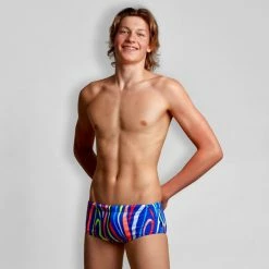 Funky Trunks Boys Classic Trunks - Raw Hide