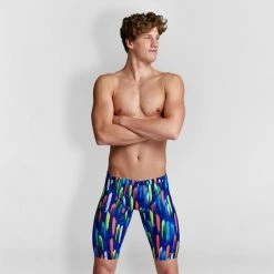 Funky Trunks Mens Training Jammers - Fire Cracker