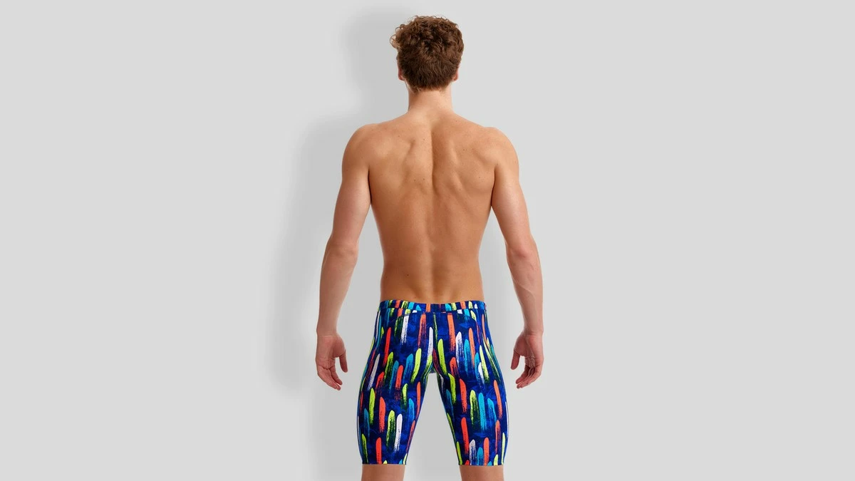 Funky Trunks Mens Training Jammers - Fire Cracker 4 Funky Trunks Mens Training Jammers - Fire Cracker - Image 2
