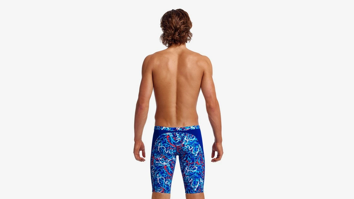 Funky Trunks Mens Training Jammers - Mr Squiggle 5 Funky Trunks Mens Training Jammers - Mr Squiggle - Image 3