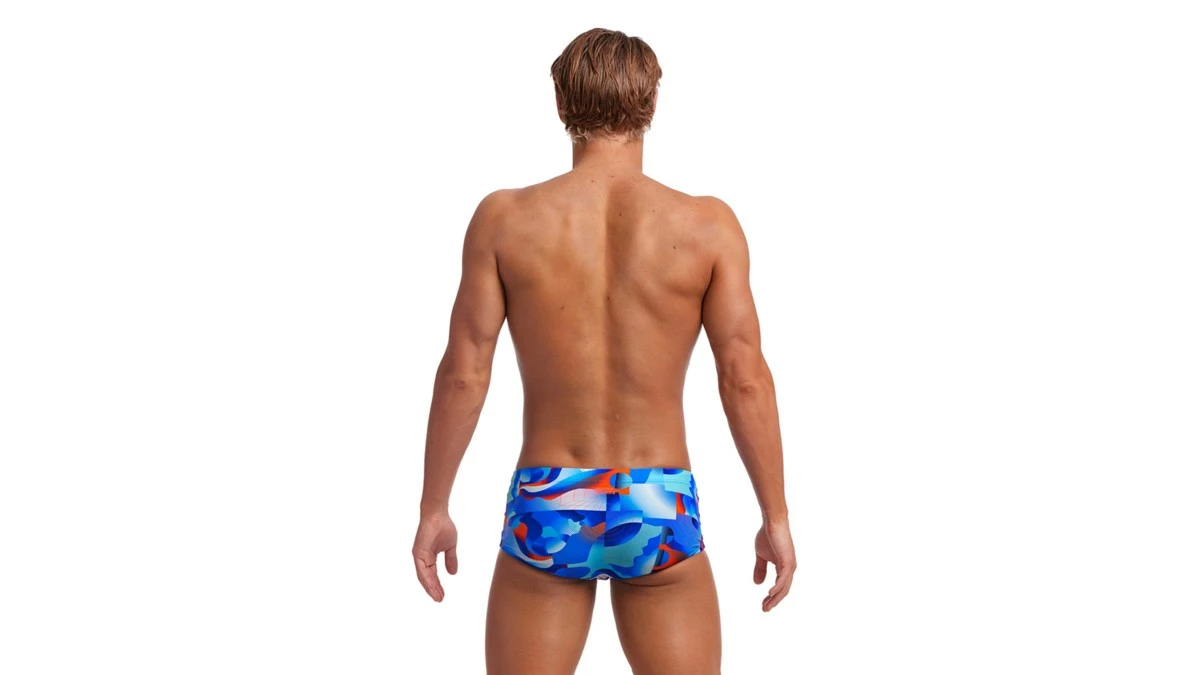 Funky Trunks Mens Classic Trunks - Battle Blue 4 Funky Trunks Mens Classic Trunks - Battle Blue - Image 2