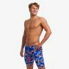 Funky Trunks Mens Training Jammers - Mad Mirror 2 Funky Trunks Mens Training Jammers - Mad Mirror -arena || FUNKITA || Funky Trunks Sales Store 020234
