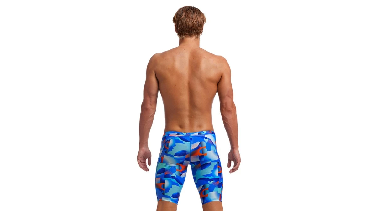 Funky Trunks Mens Training Jammers - Battle Blue 4 Funky Trunks Mens Training Jammers - Battle Blue - Image 2