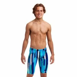Funky Trunks Boys Training Jammers-Roller Paint