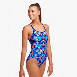 Funkita Ladies Diamond Back One Piece - Mad Mirror