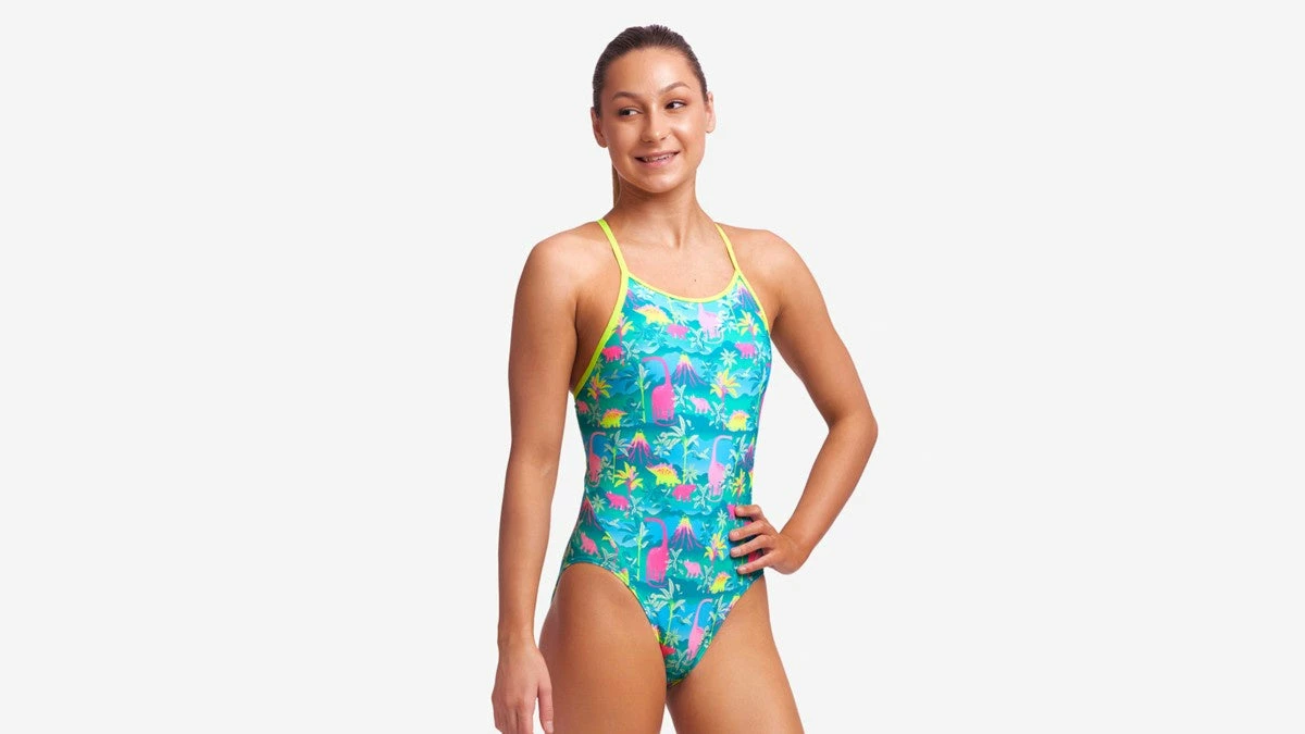 Funkita Girls Diamond Back-Prehistoric Party 3 Funkita Girls Diamond Back-Prehistoric Party
