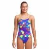 Funkita Girls Single Strap One Piece-Love Bite -arena || FUNKITA || Funky Trunks Sales Store 020864