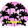 Funkita Swimming Cap - Pop Palms 1 Funkita Swimming Cap - Pop Palms -arena || FUNKITA || Funky Trunks Sales Store 021650