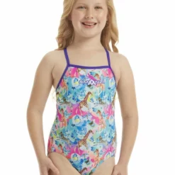 Amanzi Toddler Girls One Piece - Enchanted Safari