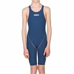 Arena Girls Powerskin ST Open Back - Navy