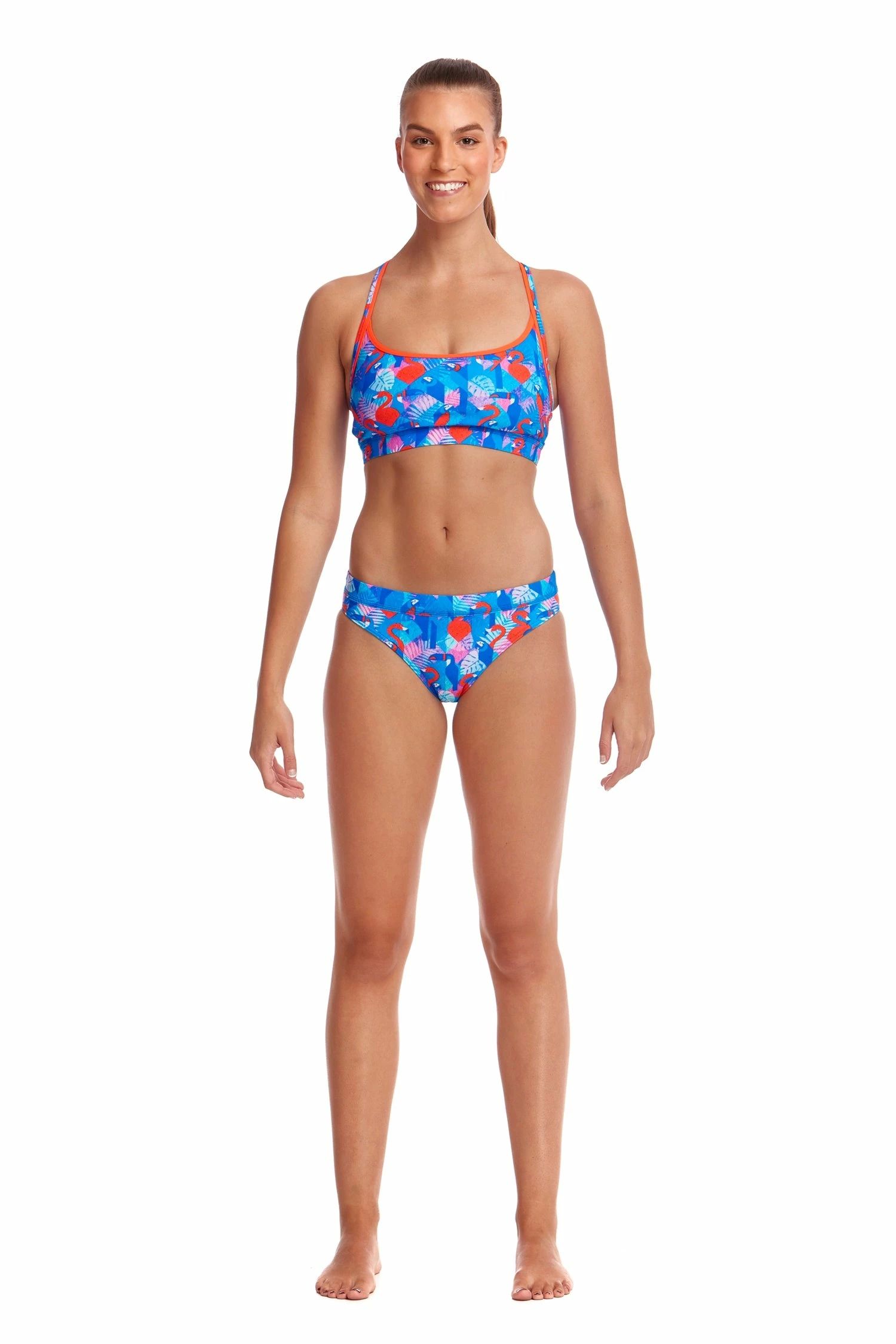 Funkita Ladies Sports Two Piece - Flaming Vegas 3 Funkita Ladies Sports Two Piece - Flaming Vegas