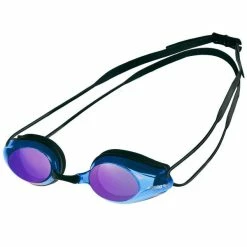 Arena Tracks Mirror Goggles - Black Blue Multi