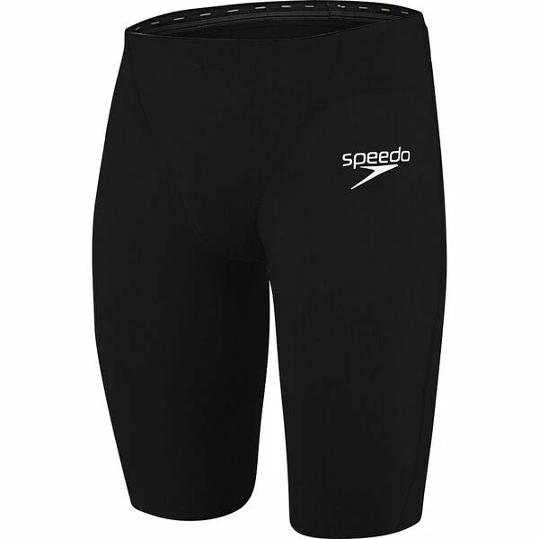 Speedo Mens Lzr Racer Element Jammer - Black White 3 Speedo Mens Lzr Racer Element Jammer - Black White