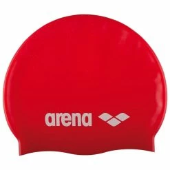 Arena Classic Silicone Cap - Red