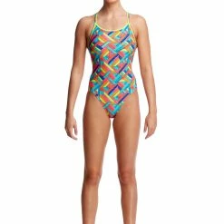 Funkita Ladies Twisted One Piece - Panel Pop