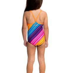 Funkita Toddler One Piece - Fine Lines -arena || FUNKITA || Funky Trunks Sales Store FG01T FINE LINES 011