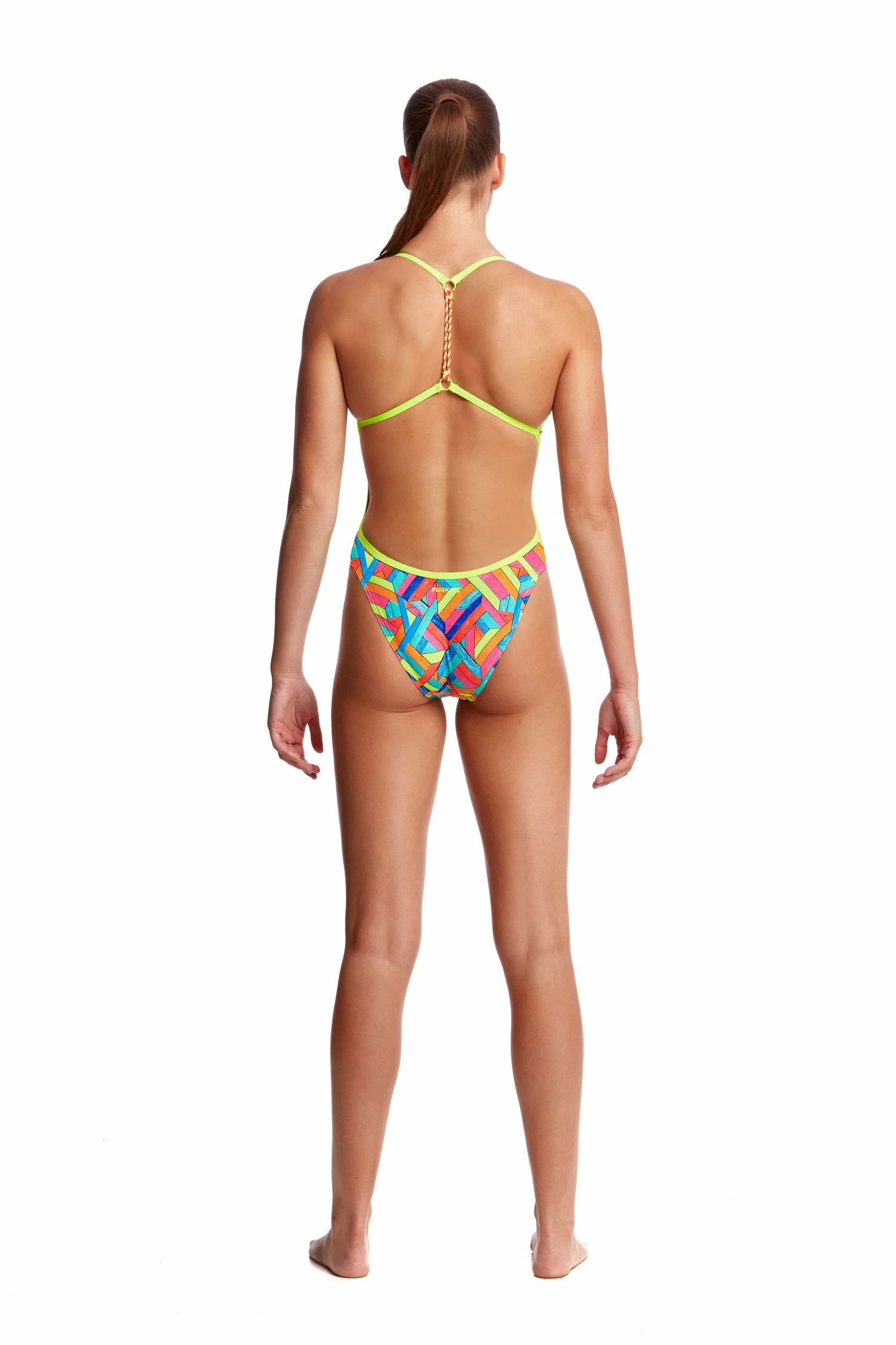 Funkita Ladies Twisted One Piece - Panel Pop 4 Funkita Ladies Twisted One Piece - Panel Pop - Image 2
