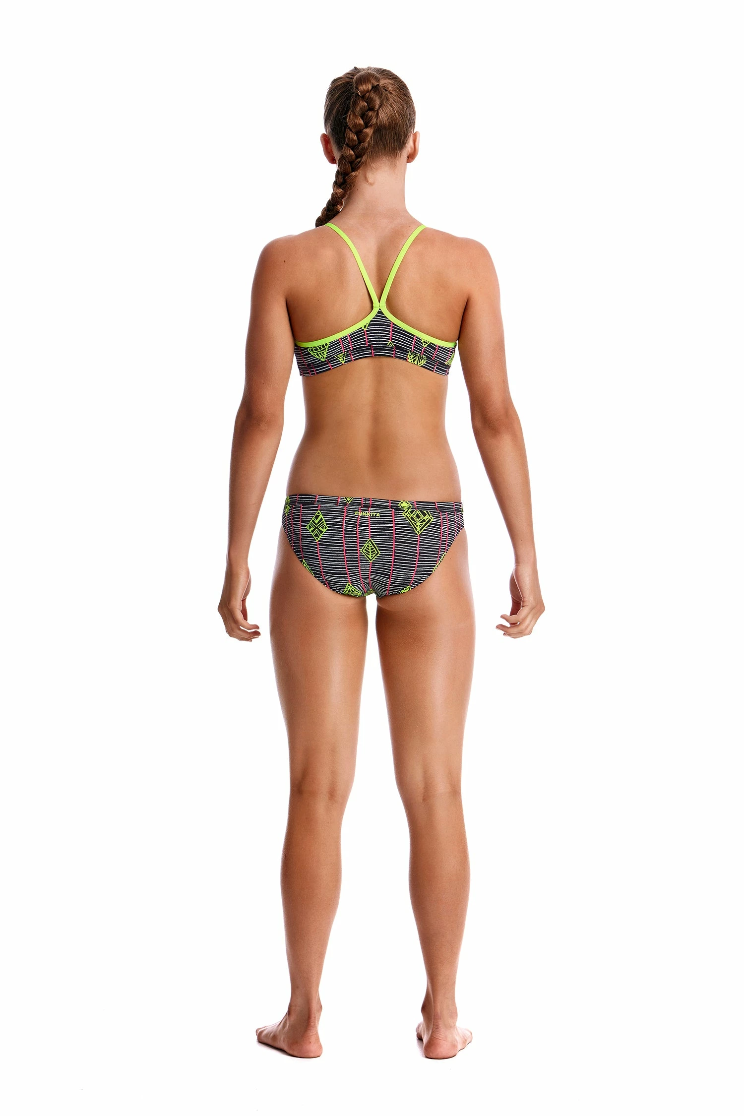 Funkita Girls Racerback Two Piece - Kite Runner 4 Funkita Girls Racerback Two Piece - Kite Runner - Image 2