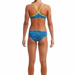 Funkita Girls Racerback Two Piece - Streaker -arena || FUNKITA || Funky Trunks Sales Store FS02G STREAKER 3