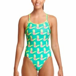 Funkita Ladies Diamond Back One Piece - Juicy Jam