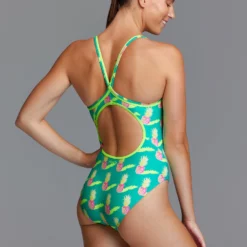 Funkita Ladies Diamond Back One Piece - Juicy Jam -arena || FUNKITA || Funky Trunks Sales Store FS11L JUICY JAM 03
