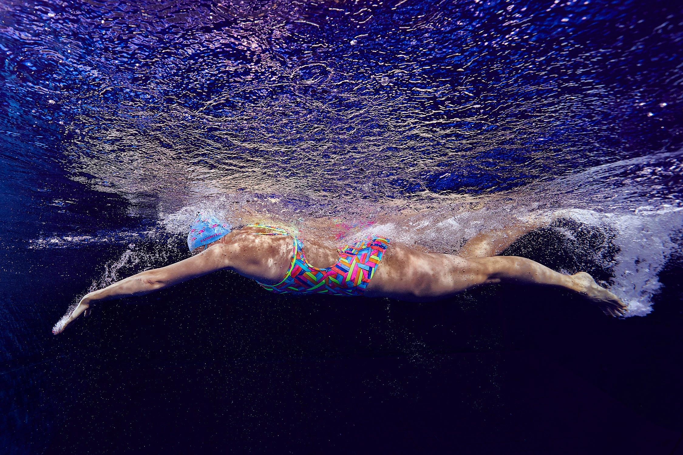 Funkita Ladies Twisted One Piece - Panel Pop 8 Funkita Ladies Twisted One Piece - Panel Pop - Image 6