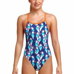 Funkita Girls Single Strap One Piece - Pengoo Parade