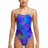 Funkita Girls Single Strap One Piece - Screen Time -arena || FUNKITA || Funky Trunks Sales Store FS16G SCREEN TIME 01