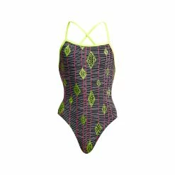 Funkita Ladies Strapped In One Piece - Kite Runner -arena || FUNKITA || Funky Trunks Sales Store FS38L KITE RUNNER 1048
