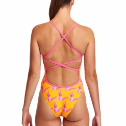 Funkita Ladies Strapped In One Piece - Pineapple Punch 8 Funkita Ladies Strapped In One Piece - Pineapple Punch -arena || FUNKITA || Funky Trunks Sales Store FS38L PINEAPPLE PUNCH 02