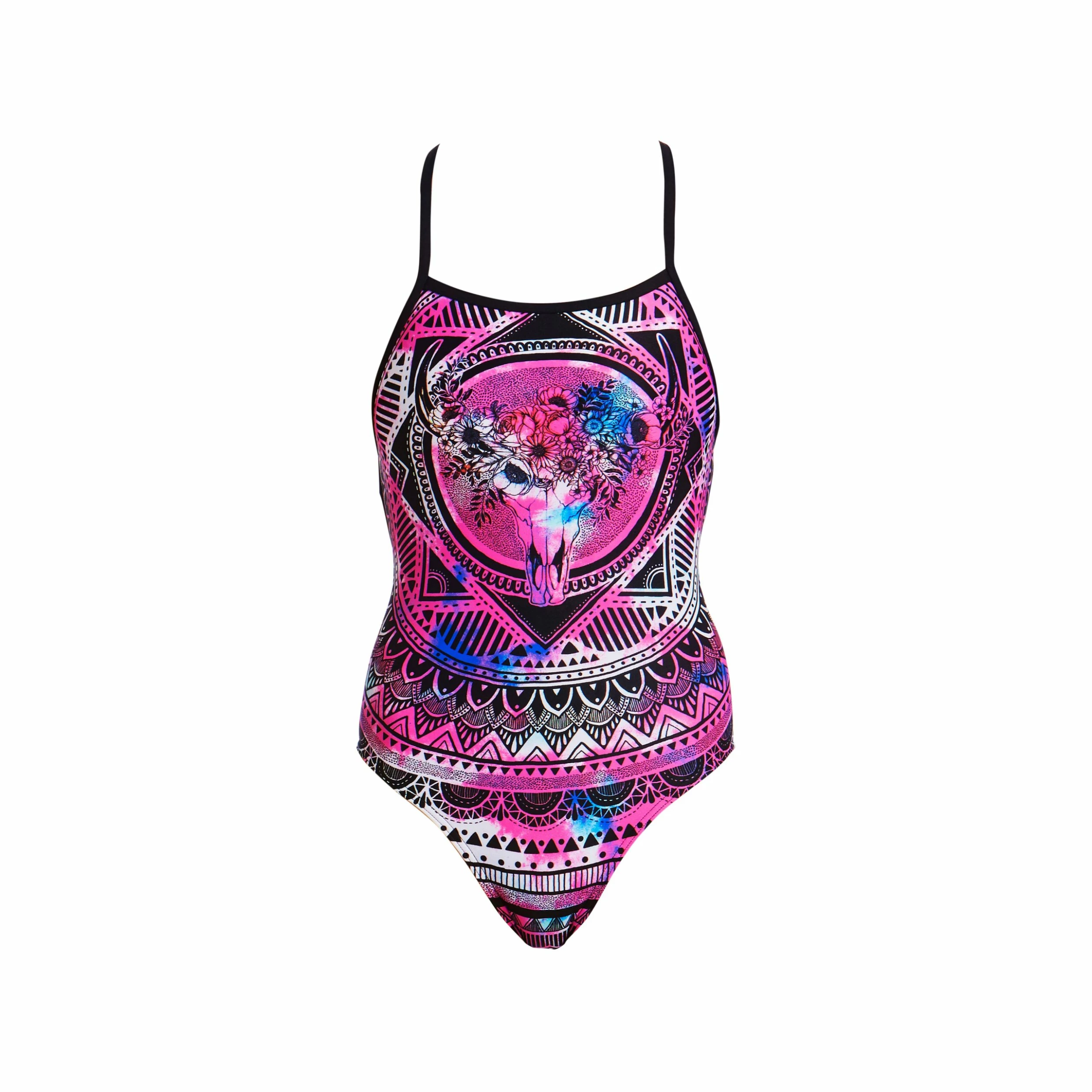 Funkita Ladies Strapped In One Piece - Skull Swim 6 Funkita Ladies Strapped In One Piece - Skull Swim - Image 4