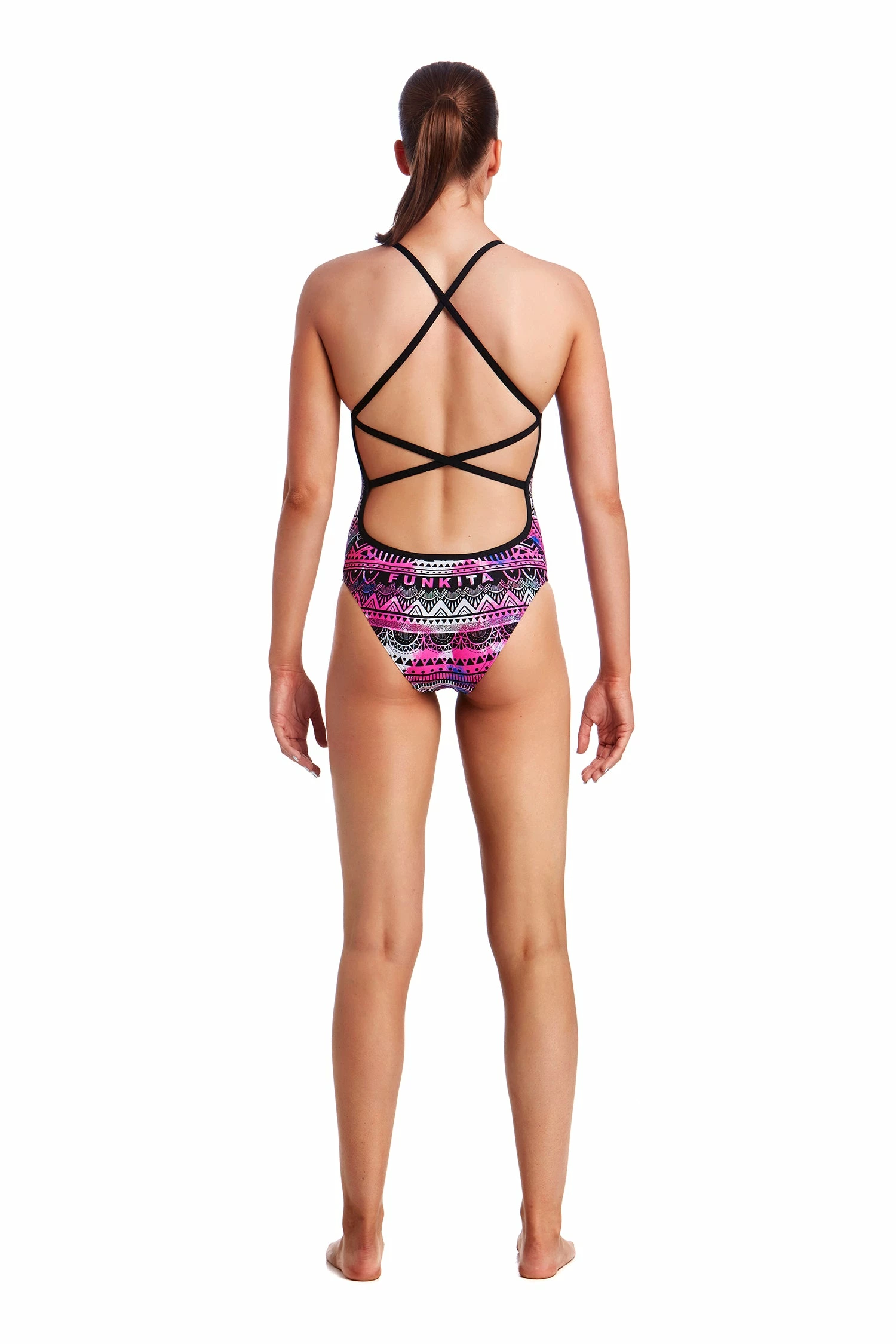 Funkita Ladies Strapped In One Piece - Skull Swim 4 Funkita Ladies Strapped In One Piece - Skull Swim - Image 2