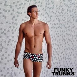 Funky Trunks Mens Classic Trunks - Angry Ram -arena || FUNKITA || Funky Trunks Sales Store FT SOCIAL D2 18 031