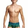 Funky Trunks Mens Plain Front Trunks - Spraying Alive 1 Funky Trunks Mens Plain Front Trunks - Spraying Alive -arena || FUNKITA || Funky Trunks Sales Store FT01M SPRAYING ALIVE 01