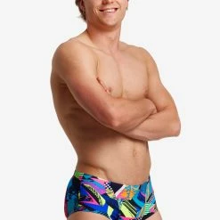 Funky Trunks Mens Classic Trunks - Bel Air Beats