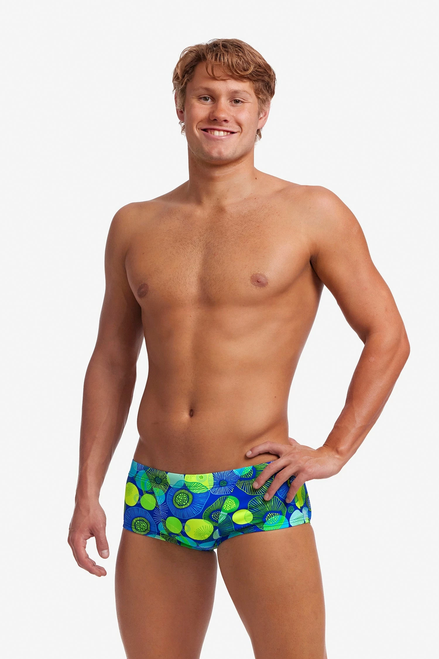 Funky Trunks Classic Trunks - Blue Bottle 3 Funky Trunks Classic Trunks - Blue Bottle