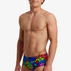 Funky Trunks Mens Classic Trunks - Cabbage Patch