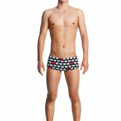Funky Trunks Mens Classic Trunks - Angry Ram