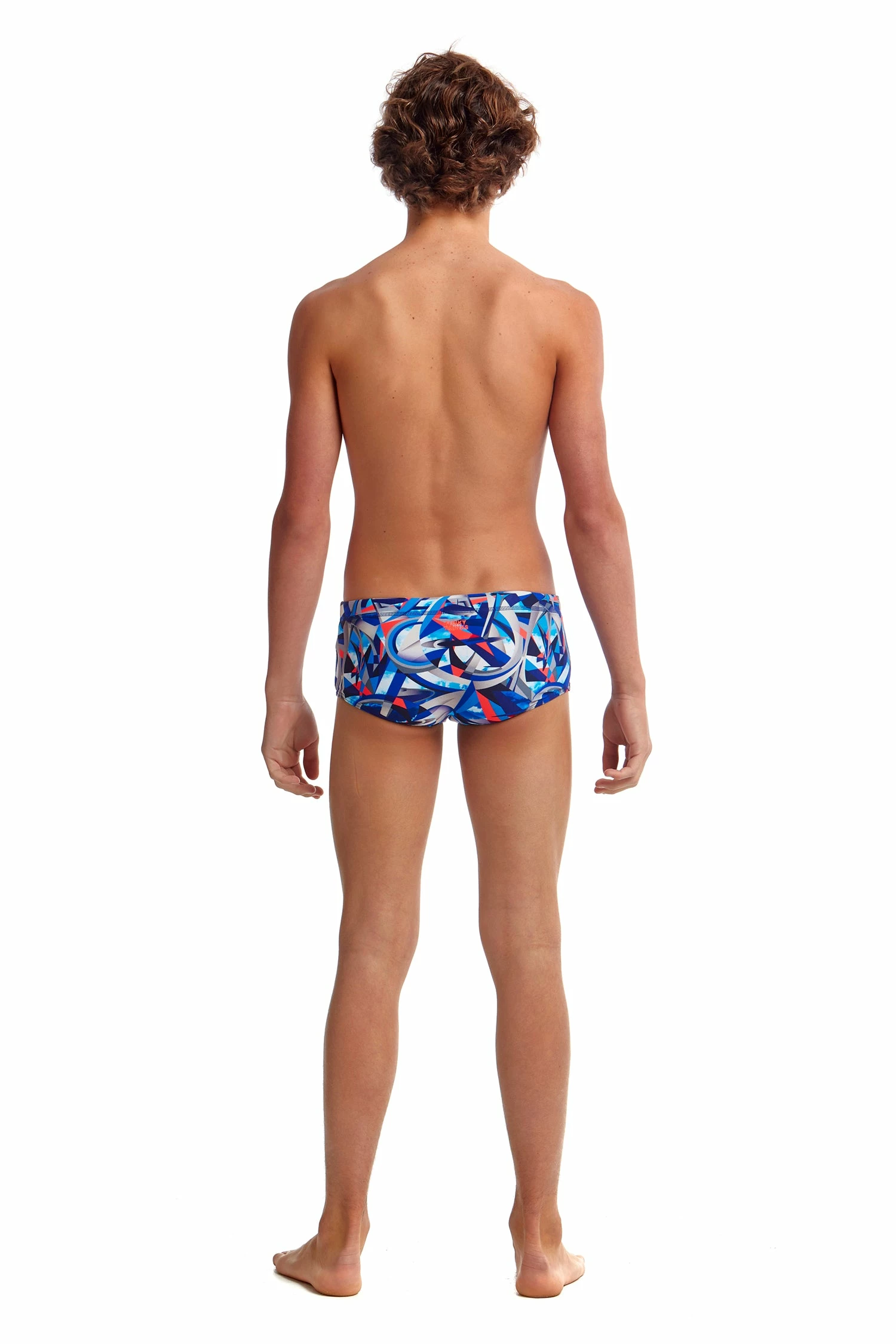 Funky Trunks Boys Classic Trunks - Futurismo 5 Funky Trunks Boys Classic Trunks - Futurismo - Image 3