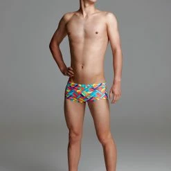 Funky Trunks Boys Classic Trunks - Panel Pop 7 Funky Trunks Boys Classic Trunks - Panel Pop -arena || FUNKITA || Funky Trunks Sales Store FT32B PANEL POP 2189