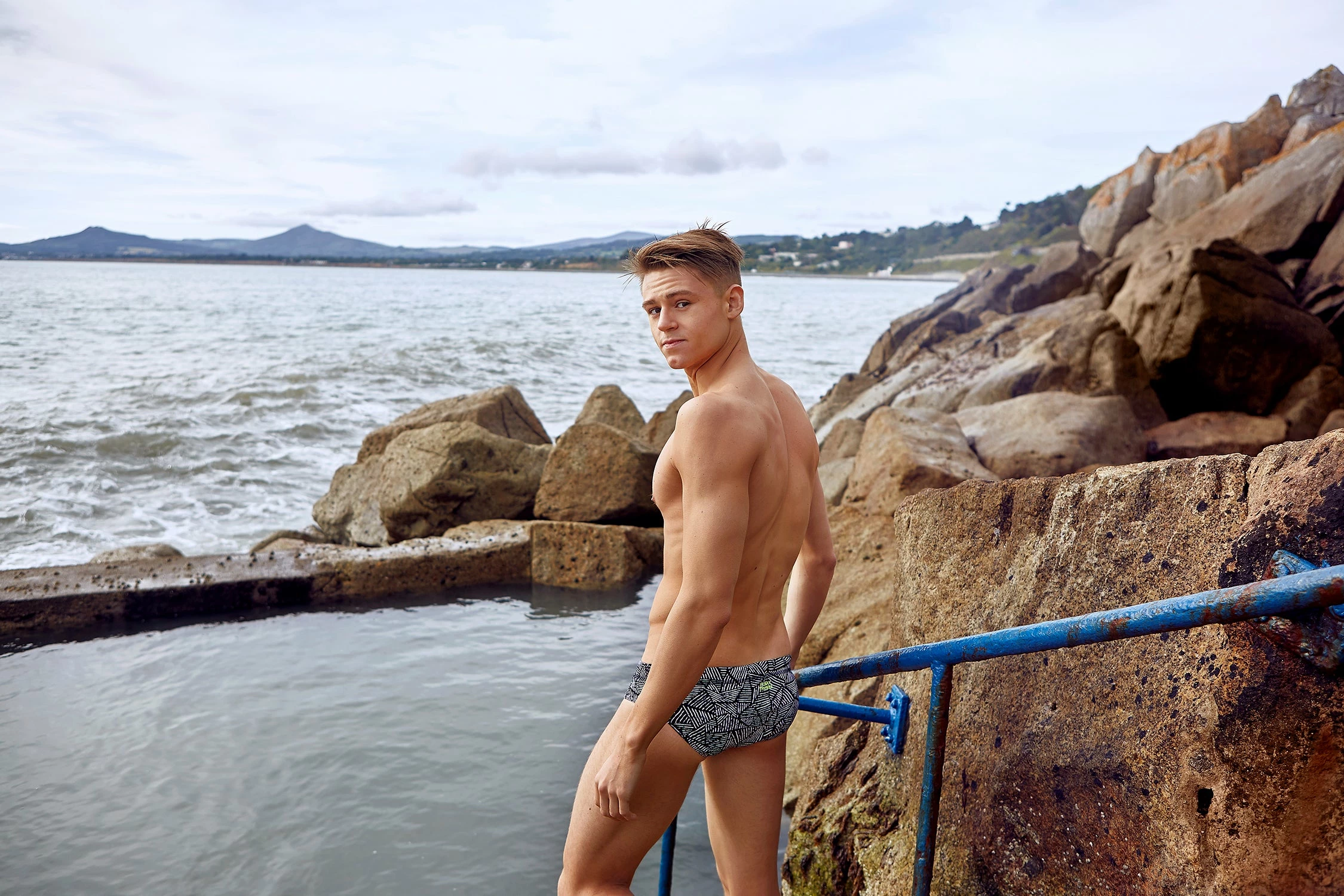 Funky Trunks Mens Classic Briefs - Black Widow 6 Funky Trunks Mens Classic Briefs - Black Widow - Image 4