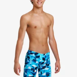 Funky Trunks Boys Training Jammers - Hidden Depths