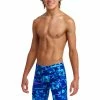 Funky Trunks Boys Training Jammers - Leaf Laser 2 Funky Trunks Boys Training Jammers - Leaf Laser -arena || FUNKITA || Funky Trunks Sales Store FT37B LEAF LASER 01
