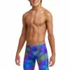 Funky Trunks Boys Training Jammers - Screen Time 1 Funky Trunks Boys Training Jammers - Screen Time -arena || FUNKITA || Funky Trunks Sales Store FT37B SCREEN TIME 01