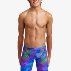 Funky Trunks Boys Training Jammers - Screen Time 7 Funky Trunks Boys Training Jammers - Screen Time -arena || FUNKITA || Funky Trunks Sales Store FT37B SCREEN TIME 18