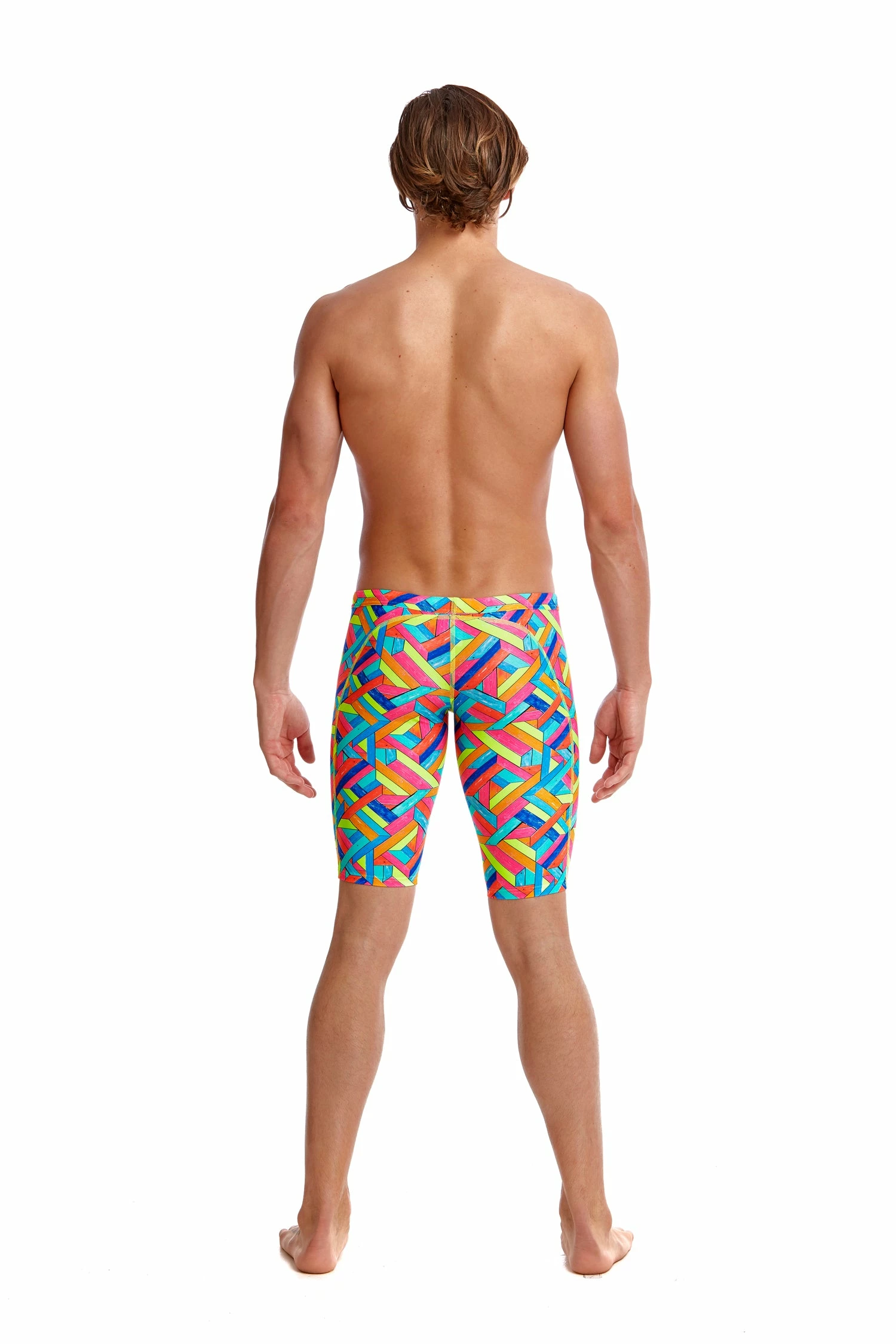 Funky Trunks Mens Training Jammers - Panel Pop 4 Funky Trunks Mens Training Jammers - Panel Pop - Image 2