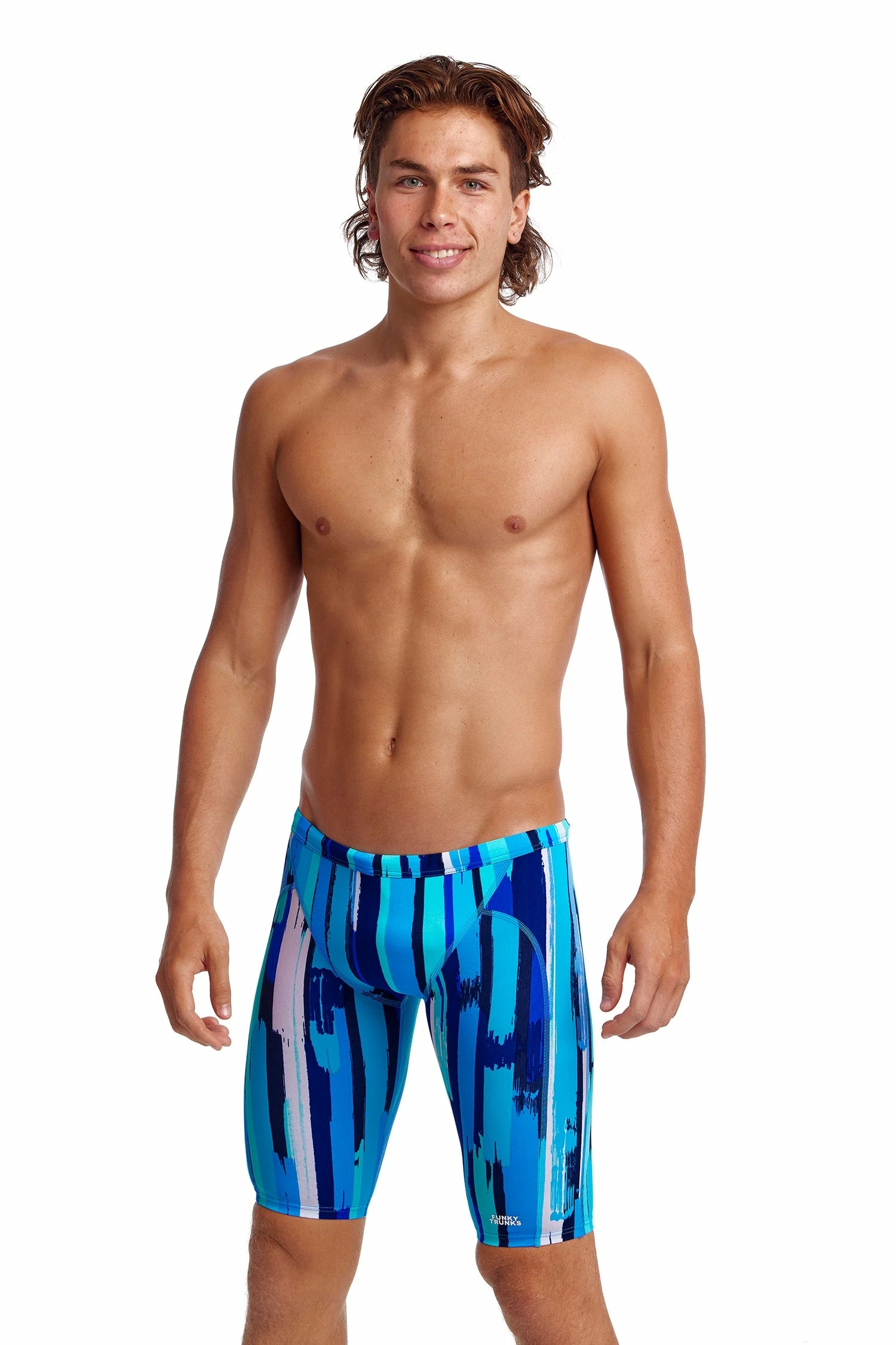 Funky Trunks Mens Training Jammers - Roller Paint 3 Funky Trunks Mens Training Jammers - Roller Paint